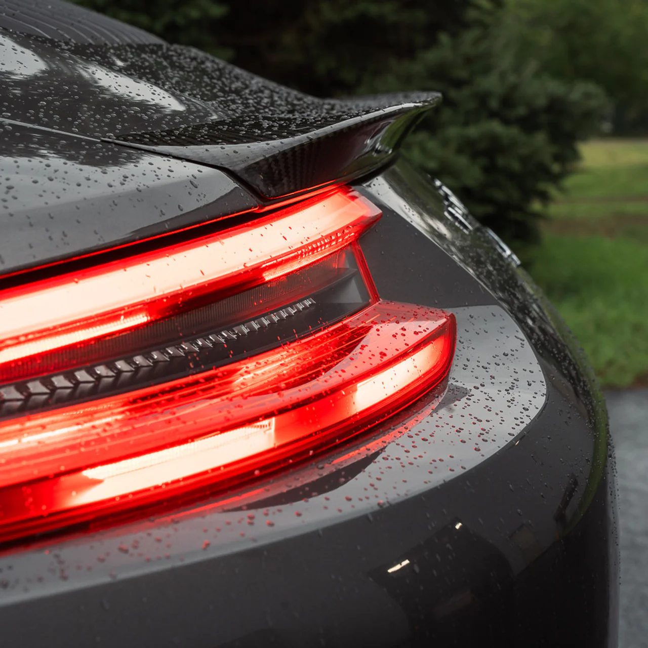 Rennline Carbon Fiber Mini Decklid Spoiler - 991.2 - Image 6