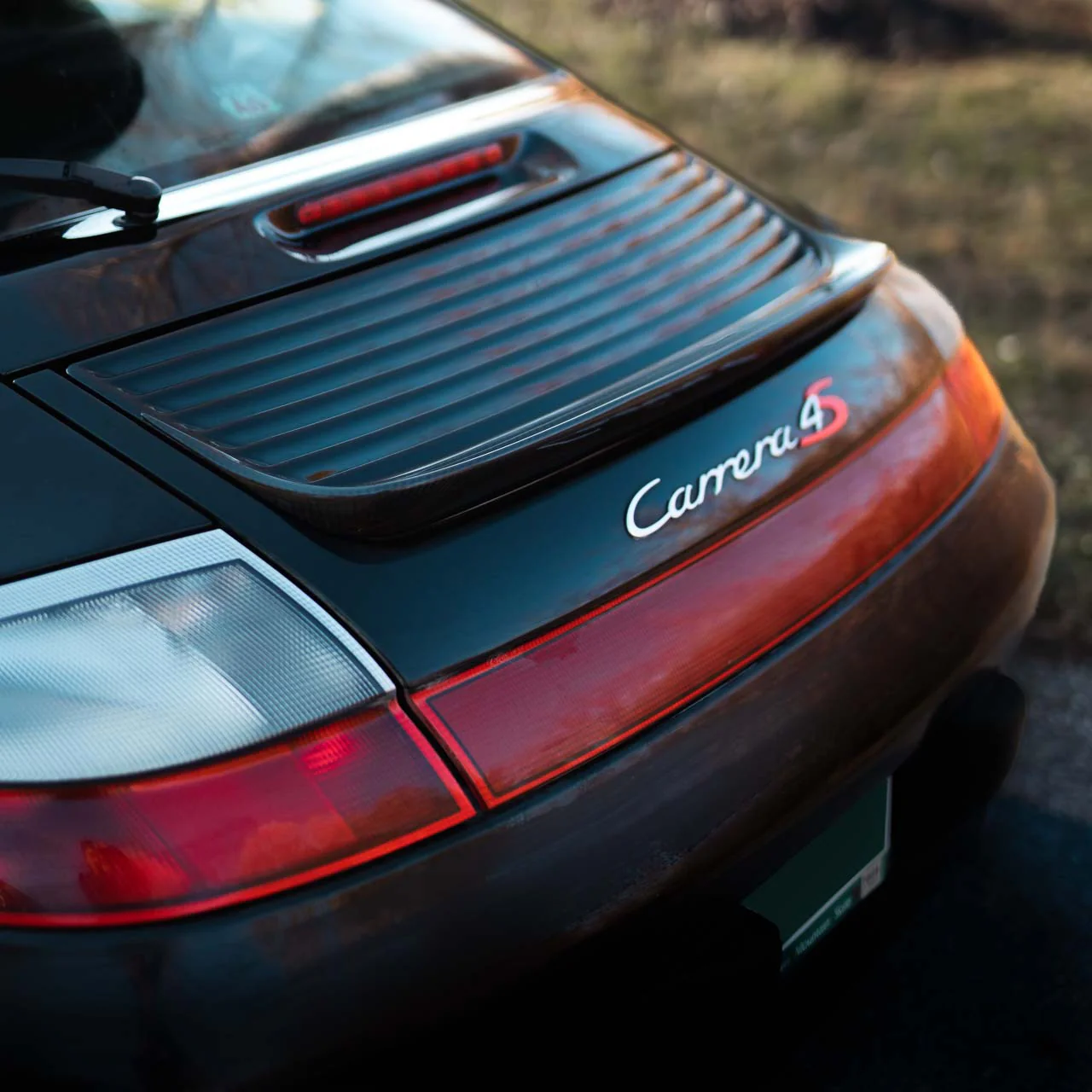 Rennline Carbon Fiber Mini Decklid Spoiler - 996 - Image 5