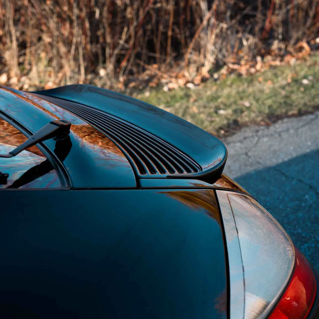 Rennline Carbon Fiber Mini Decklid Spoiler - 996 - Image 6