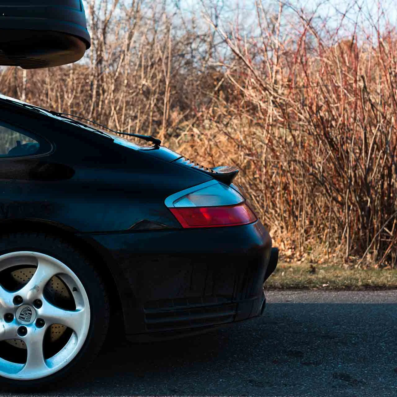 Rennline Carbon Fiber Mini Decklid Spoiler - 996 - Image 8
