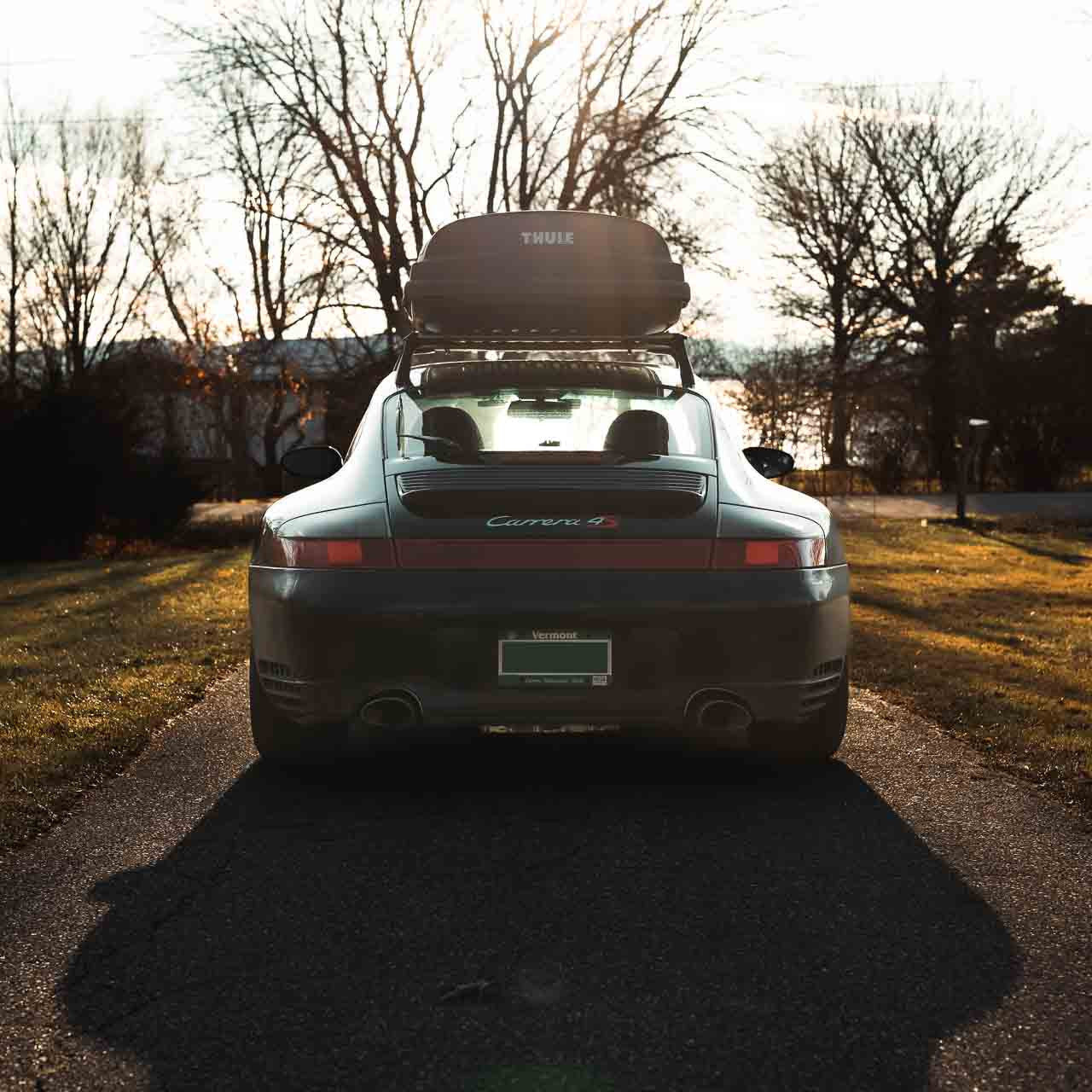 Rennline Carbon Fiber Mini Decklid Spoiler - 996 - Image 9