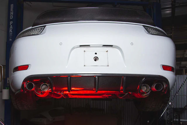 Rennline Carbon Fiber Rear Diffuser for Porsche 911 (991.1) - Image 8