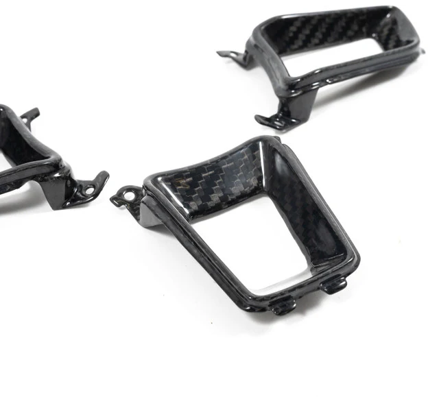 Rennline Carbon Fiber Steering Wheel Insert Kit for Porsche 911 (991) - Image 2
