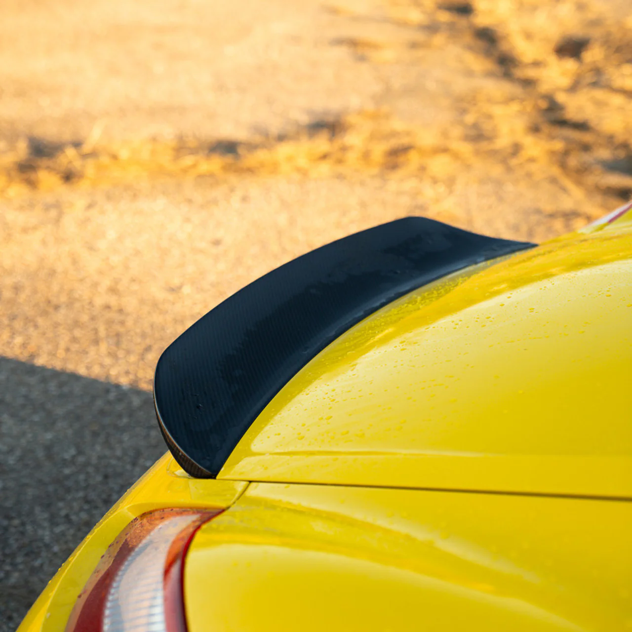 Rennline Carbon Fiber Upkick Spoiler For Porsche 987 Cayman - Image 6