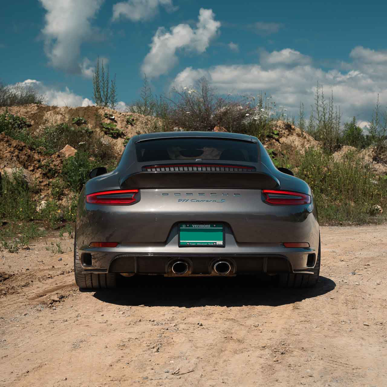 Rennline Decklid Spoiler - 991.2 - Image 5