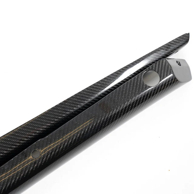 Rennline Front Carbon Fiber Garnish Rails - Image 4