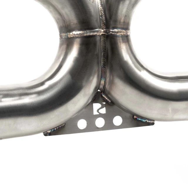 Rennline Muffler Delete Stainless Steel X Pipe for Porsche 911 (991.1) - Image 3