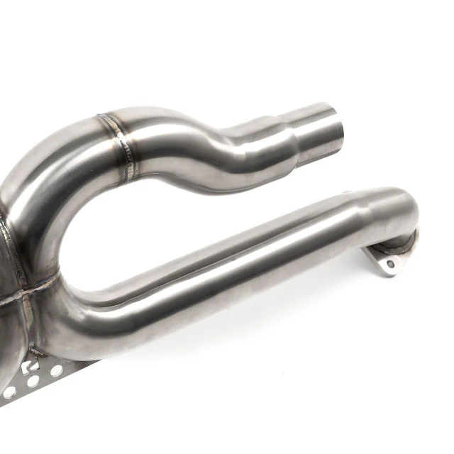 Rennline Muffler Delete Stainless Steel X Pipe for Porsche 911 (991.1) - Image 4