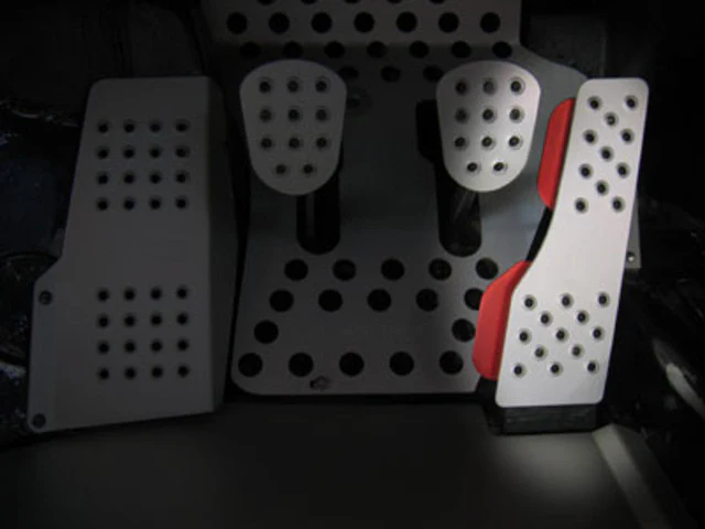 Rennline Perforated Aluminum Gas Pedal for Porsche 911 (1965-98)
