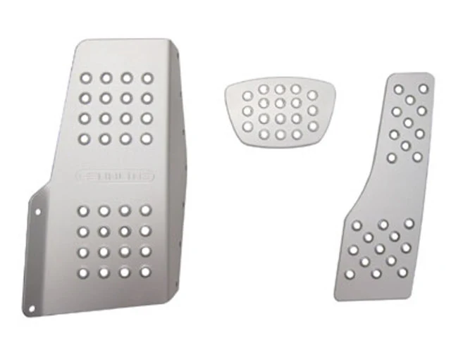 Rennline Perforated Aluminum Pedal Set for Porsche 964 and 993 Tiptronic Coupe