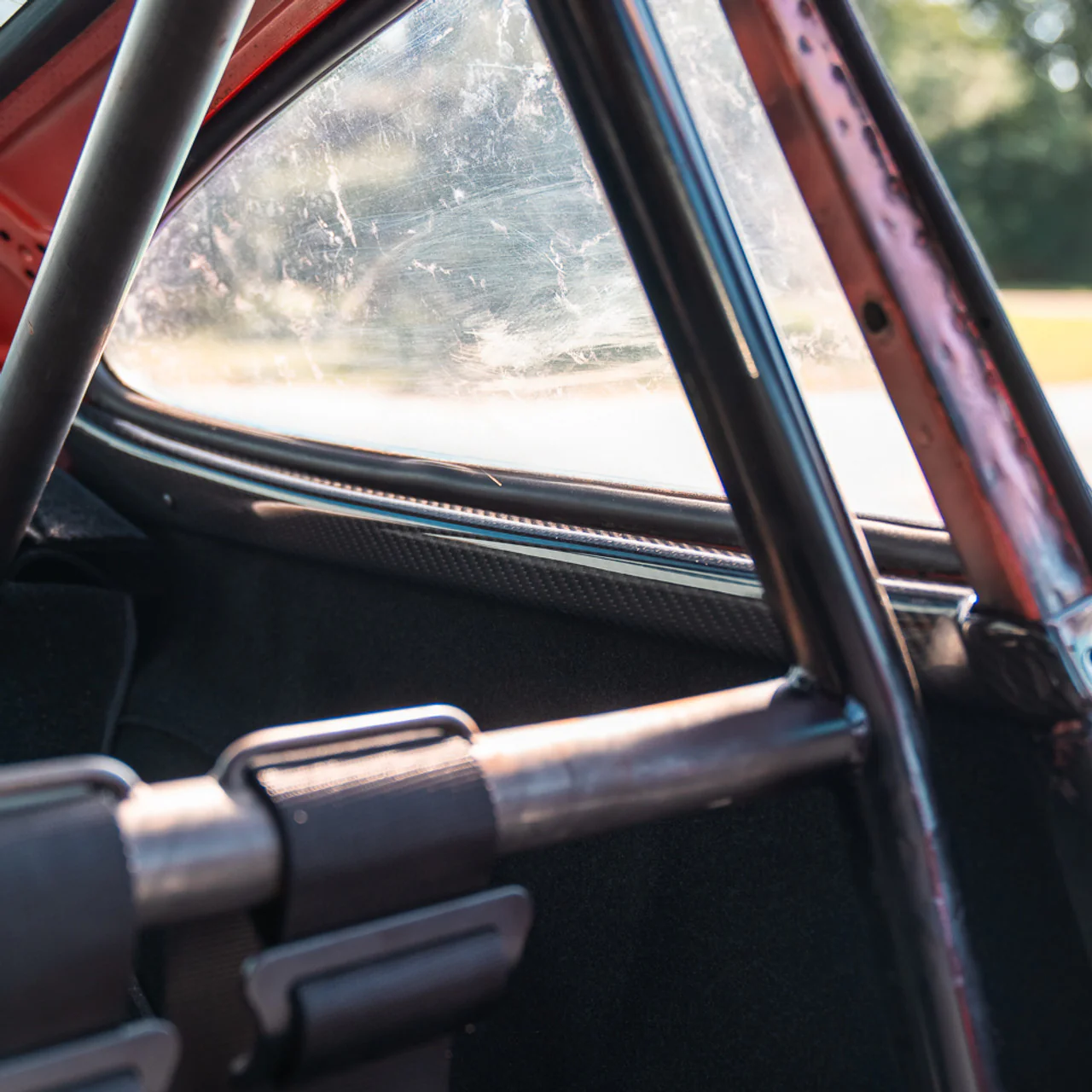 RENNLINE REAR CARBON FIBER GARNISH RAILS - GBODY - Image 5