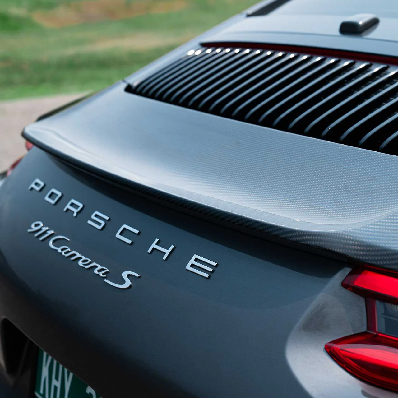 Rennline Sport Design Carbon Fiber Replacement Spoiler for Porsche 991.2 - Image 6