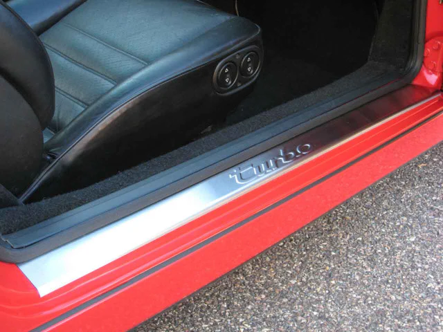 Rennline Stainless Steel Sill Plate Set for Porsche 911 (1965-98) - Image 3