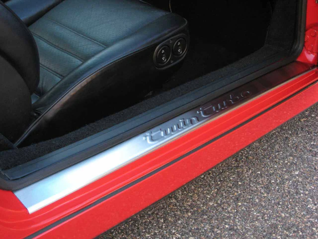 Rennline Stainless Steel Sill Plate Set for Porsche 911 (1965-98) - Image 4