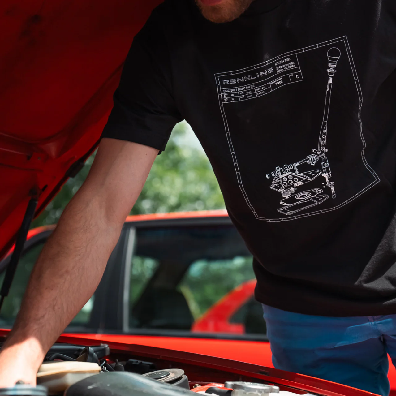 Rennline Technical TR04 T-Shirt - Image 5