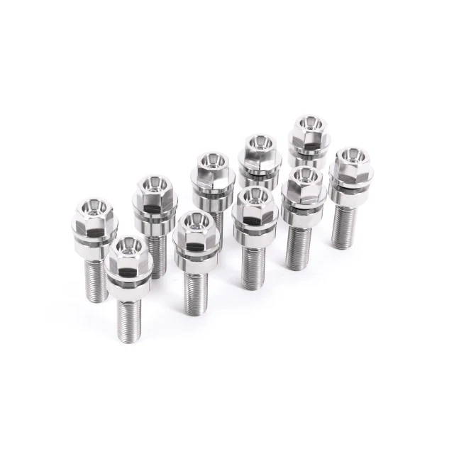 Rennline Titanium Lug Bolts for Late Model Porsche Cars