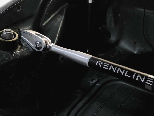 Rennline Two Point Billet Strut Tower Brace for Porsche 911 (1966-89)