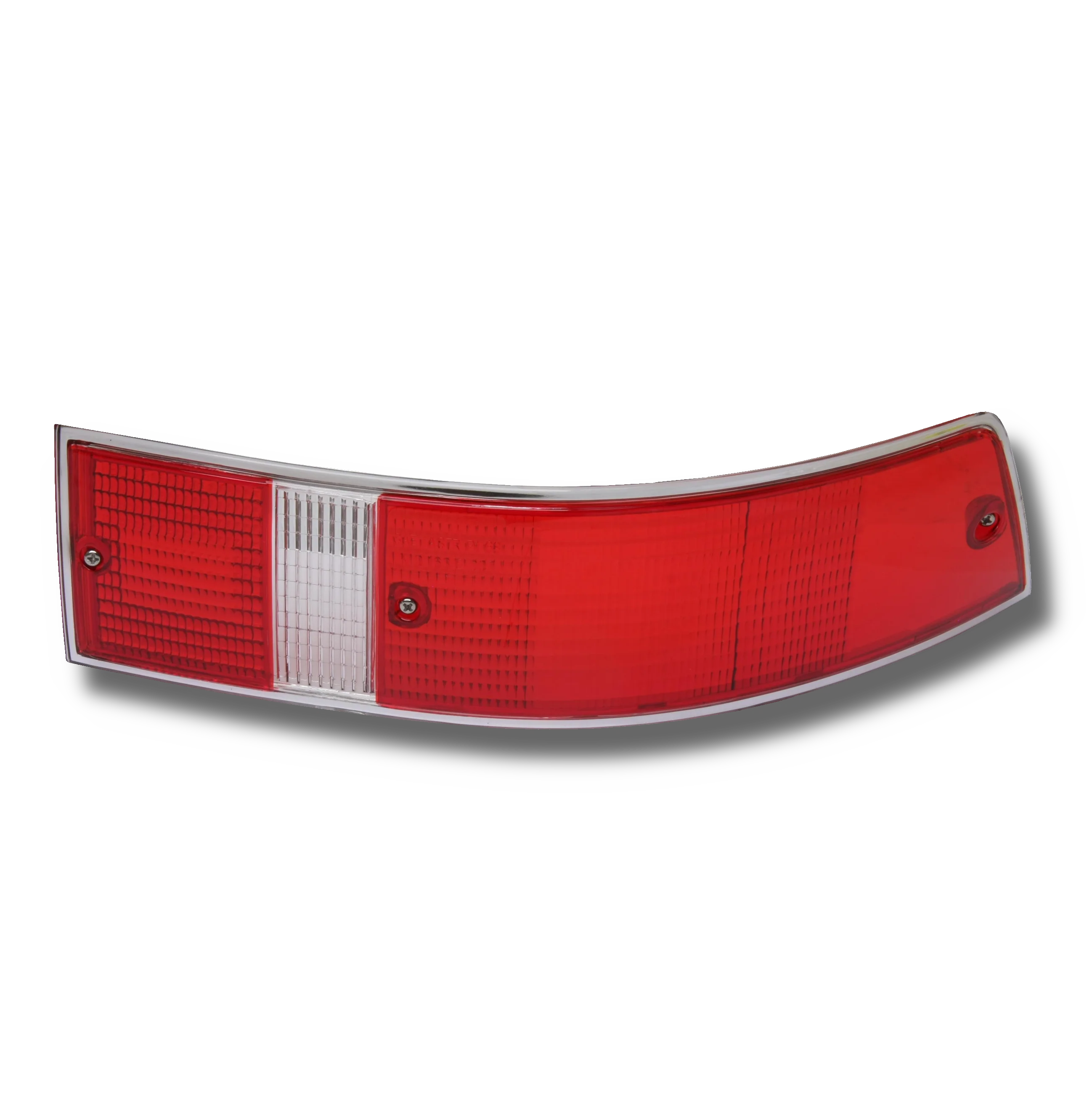 Right US Style Red Tail Light w/ Chrome Trim for Porsche 911 (1972-89)