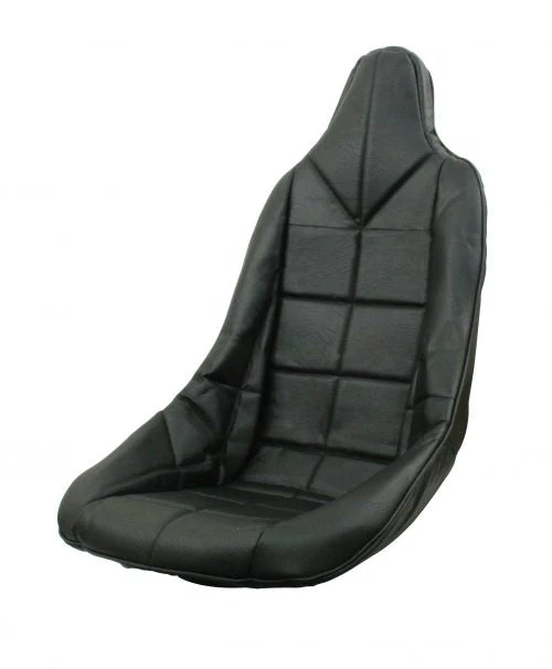 Seat Cover, Black Square Pattern