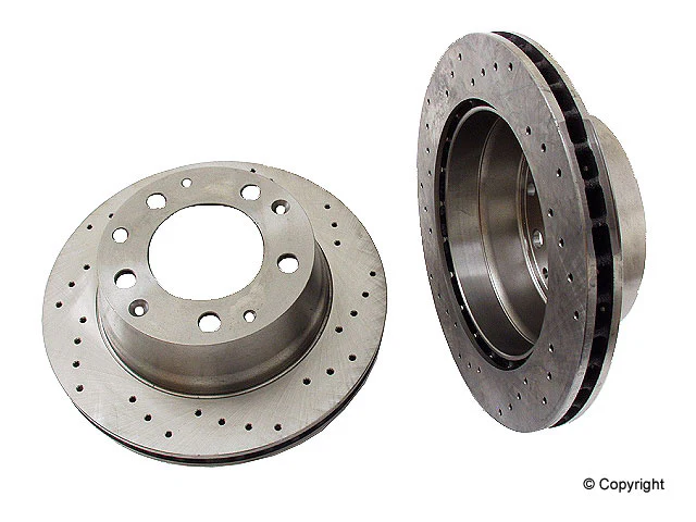 Zimmermann 24mm Rear "Sport" Drilled Rotor for Porsche 911 Carrera (1984-89)