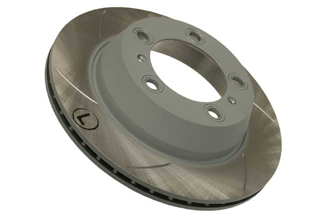 Sebro Rear Brake Rotor for Porsche 718 Boxster / 718 Cayman / Boxster (Various) (2005–2022)
