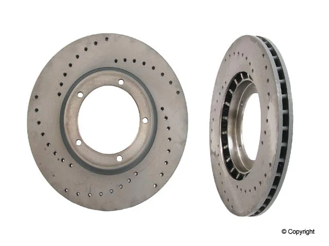 Sebro 24mm Drilled Front Sport Rotor for Porsche 911 Carrera (1984-89) - Image 2