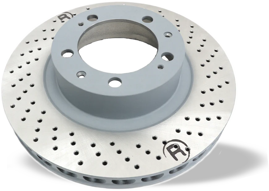 Sebro Front Brake Disc Pair for Porsche 964 Turbo (1991-92) - Image 2