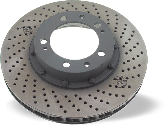 Sebro Front Brake Disc Pair for Porsche 993 Carrera 4S - Image 3