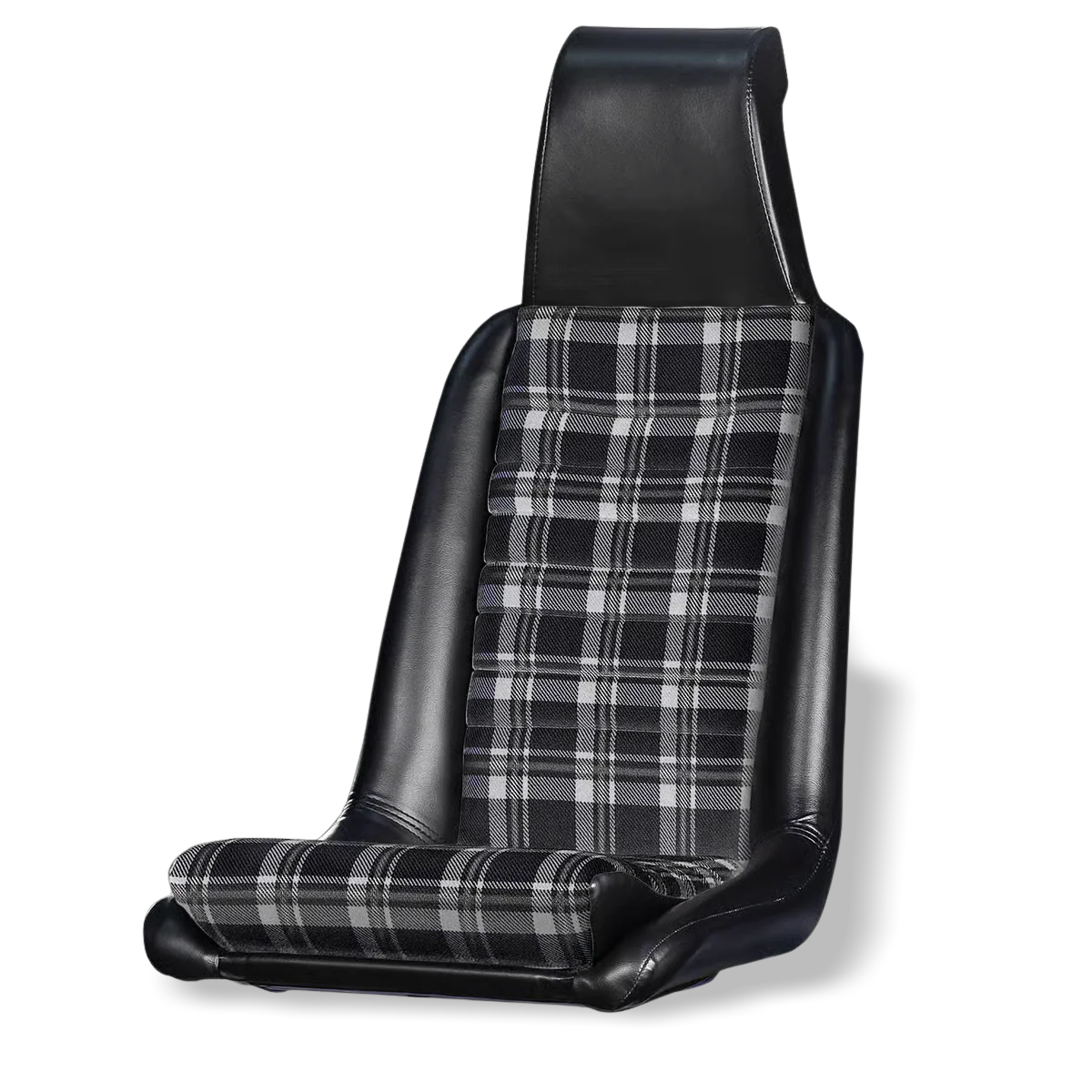 914Rubber Sewn Plaid Seat Material Kit for Porsche 914 (1975-76) - Image 2