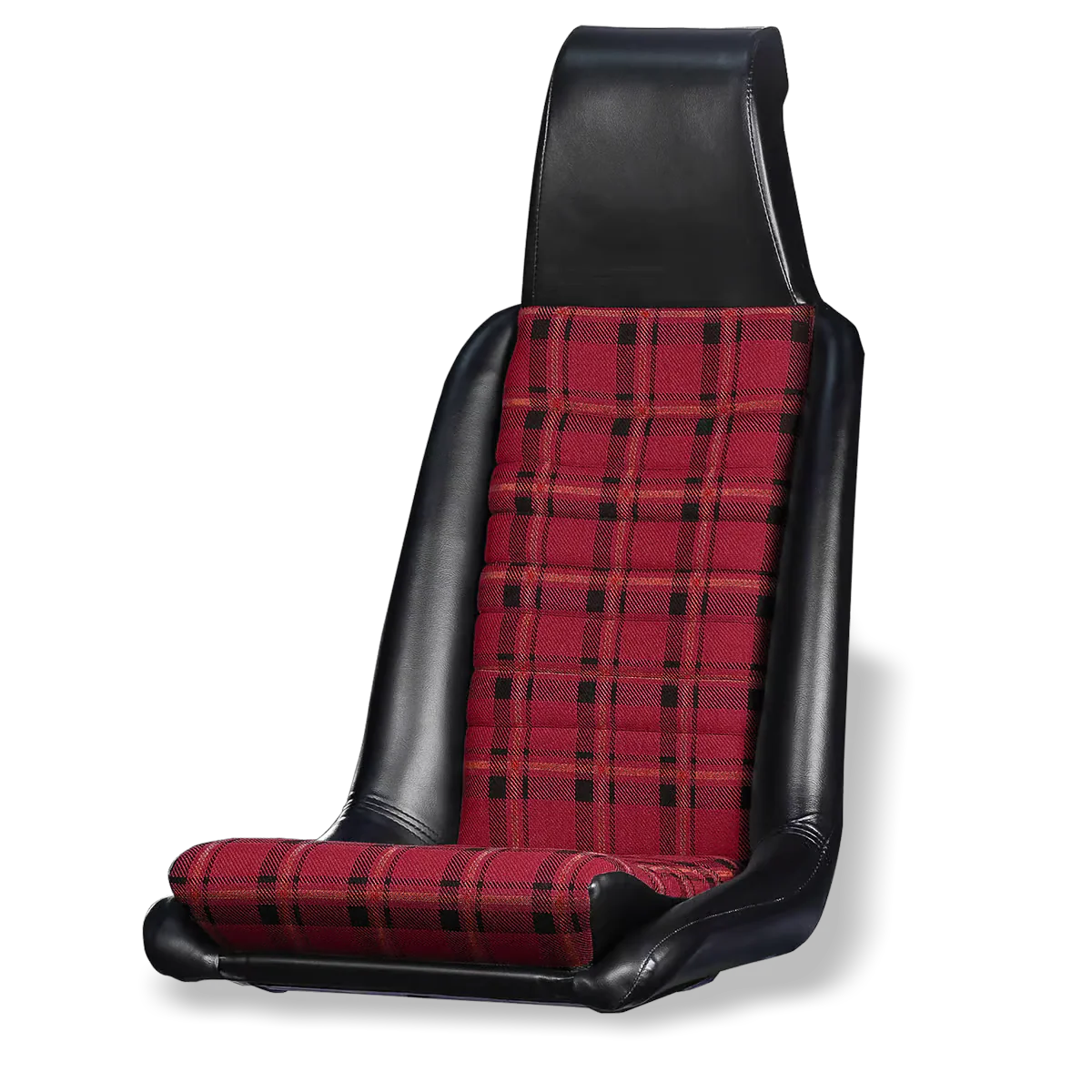 914Rubber Sewn Plaid Seat Material Kit for Porsche 914 (1975-76) - Image 4