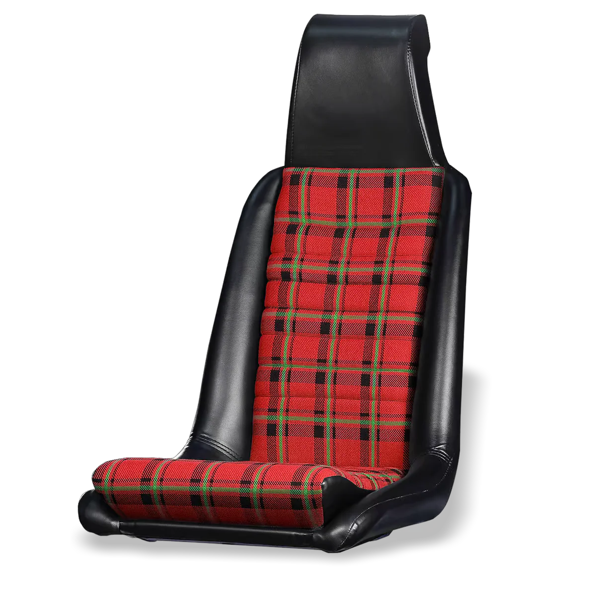 914Rubber Sewn Plaid Seat Material Kit for Porsche 914 (1975-76) - Image 5