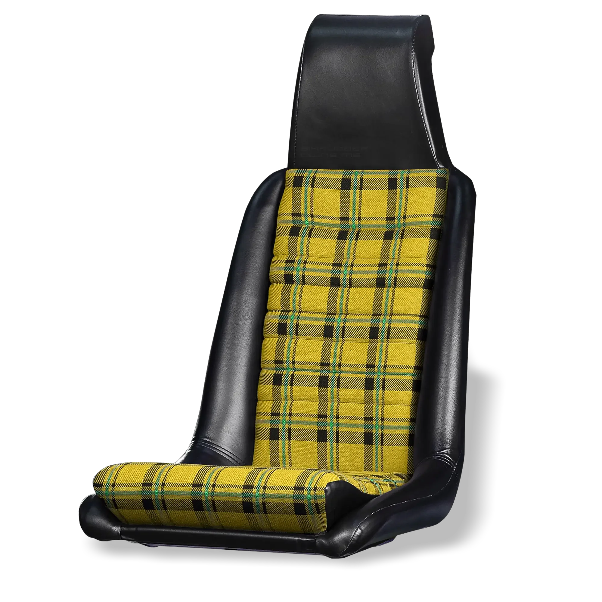 914Rubber Sewn Plaid Seat Material Kit for Porsche 914 (1975-76) - Image 6