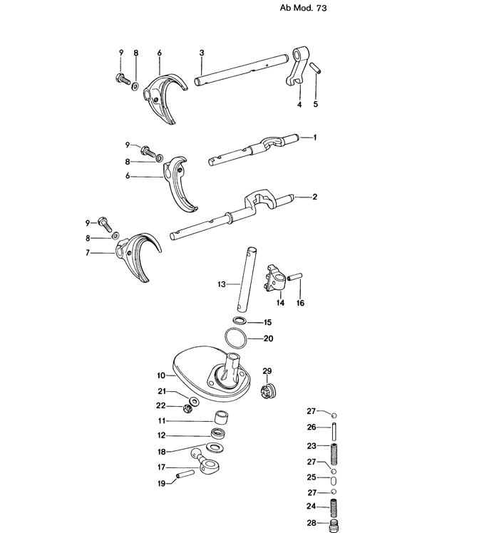914Rubber Side Shift Transmission Rod Friction Ring for Porsche 914 (1973-76) - Image 2