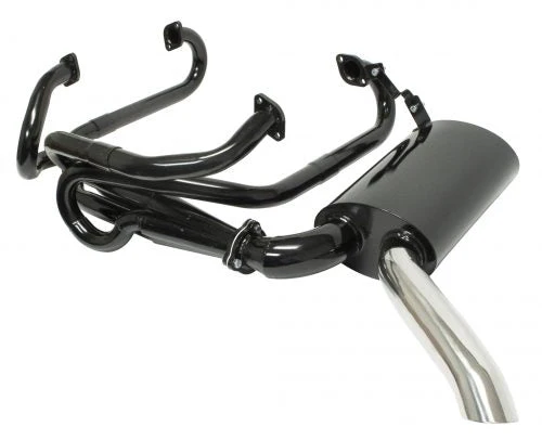 Sideflow Merged Exhaust System with Muffler. - Image 4
