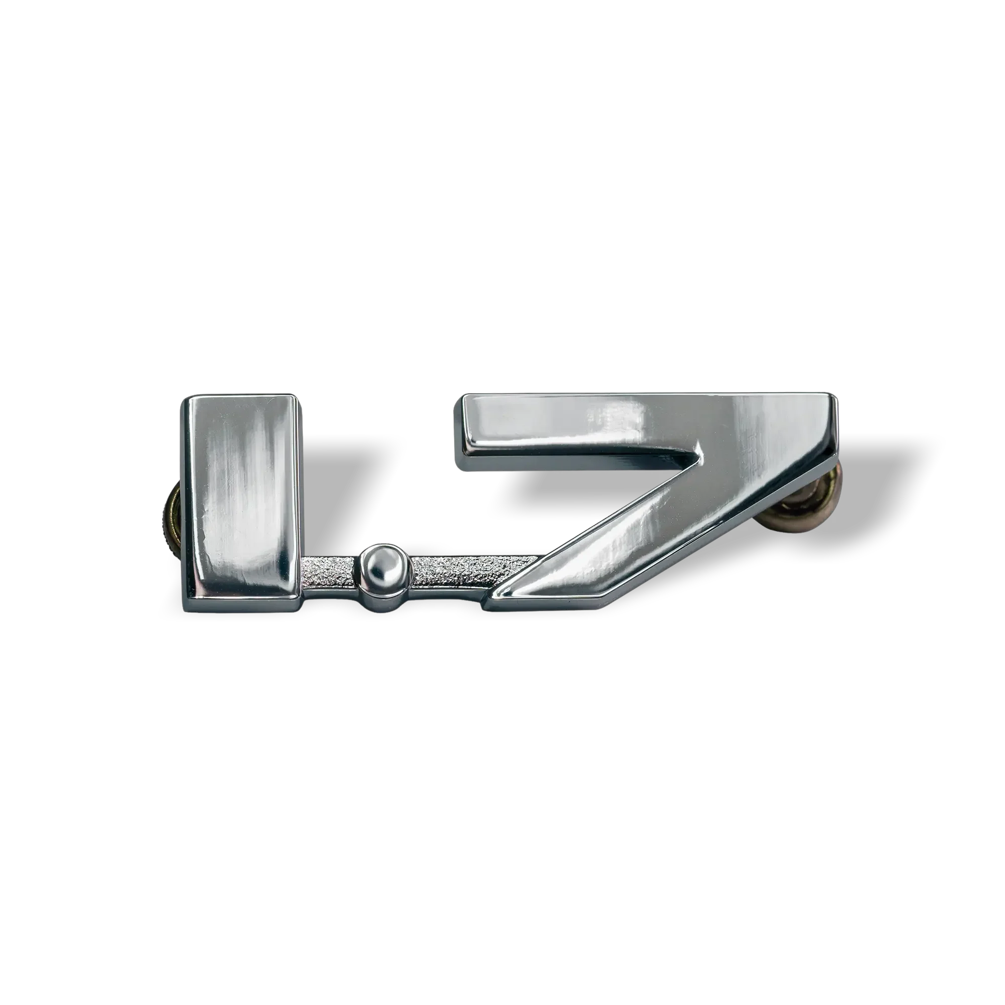 914Rubber Silver Metal 1.7 Insignia with Hardware for Porsche 914 (All years)