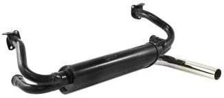 Single Tip GT Exhaust System for VW Type 1 & Karmann Ghia, 1300-1600CC, 1966-73