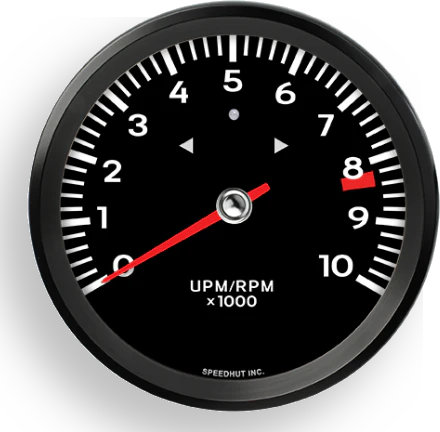 Speedhut 4.5" Tachometer - 10k rpm, without Shift Light - Image 2