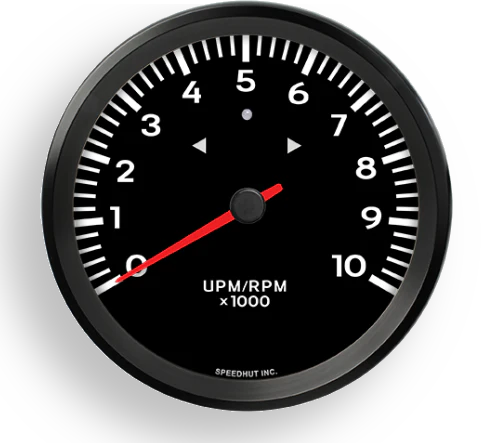 Speedhut 4.5" Tachometer - 10k rpm, without Shift Light - Image 3
