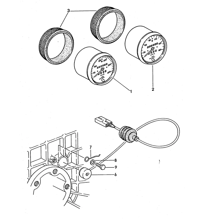 Speedometer Impulse Sender for Porsche 911 - Image 2