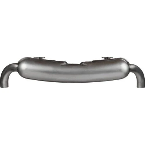 SPORT MUFFLER, DUAL 70 MM OUTLET PIPE, STAINLESS STEEL, SSI