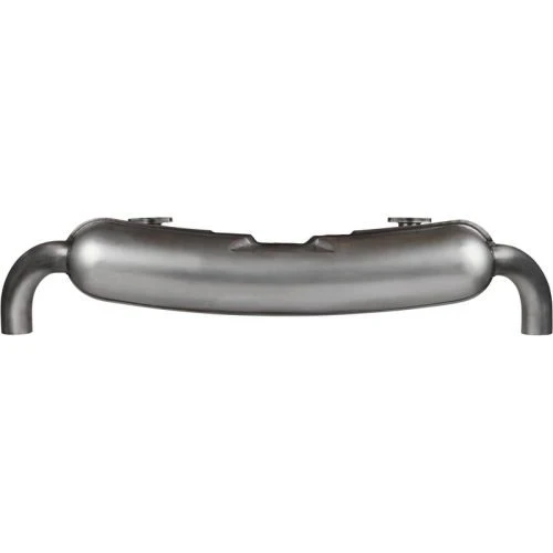 SPORT MUFFLER, DUAL 70 MM OUTLET PIPE, STAINLESS STEEL, SSI - Image 2