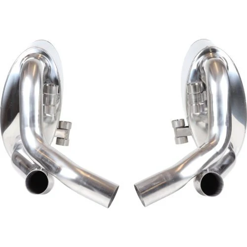 SPORT "SUPER SOUND" MUFFLER SET, POLISHED STAINLESS, 997 - Image 2