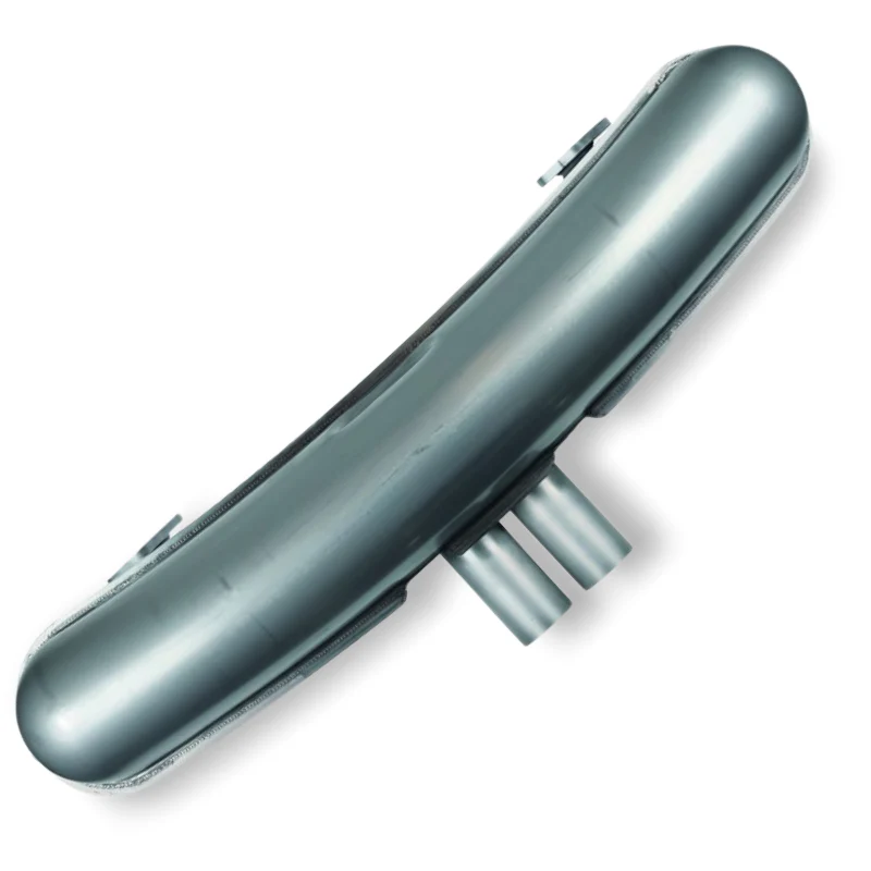 SSI "GT3" Style Stainless Steel Muffler with 63mm Dual Center Outlets for Porsche 911 and 914-6 (1965-89)