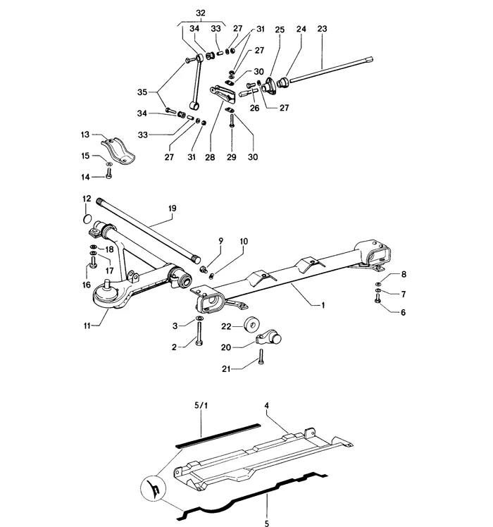 Stabilizer Guide Plate for Porsche 911, 912, and 914 (1965-76) - Image 2
