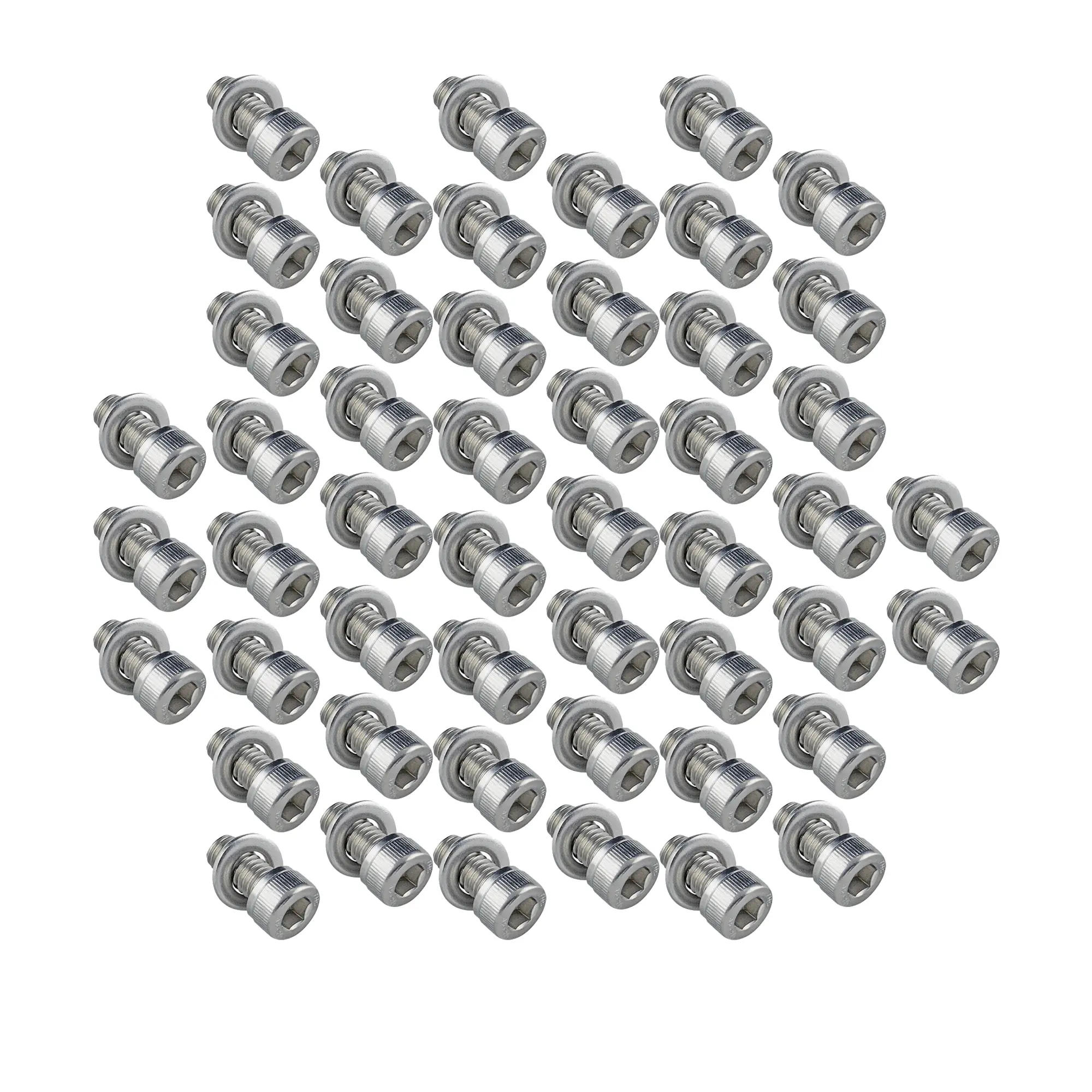 914Rubber Stainless Allen Screw and Washer Set for Porsche 914-4 Engine Tins