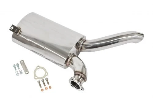 Stainless Steel Sideflow Muffler Only - Image 3