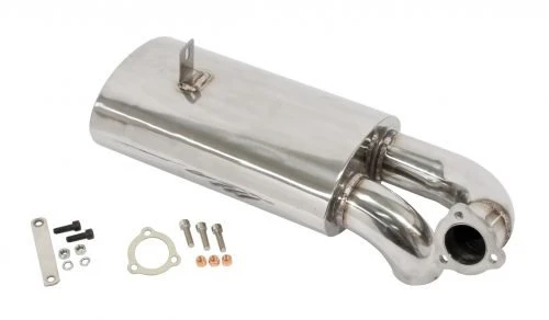 Stainless Steel Sideflow Muffler Only - Image 4