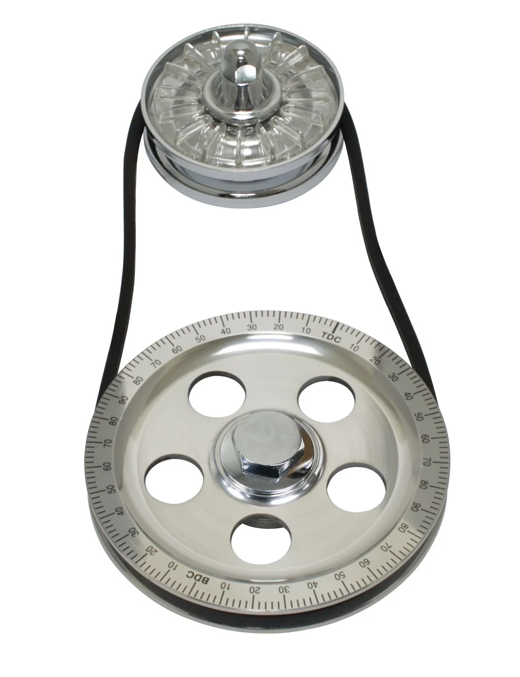 Standard Size Black Pulley Kit with Clear Cover