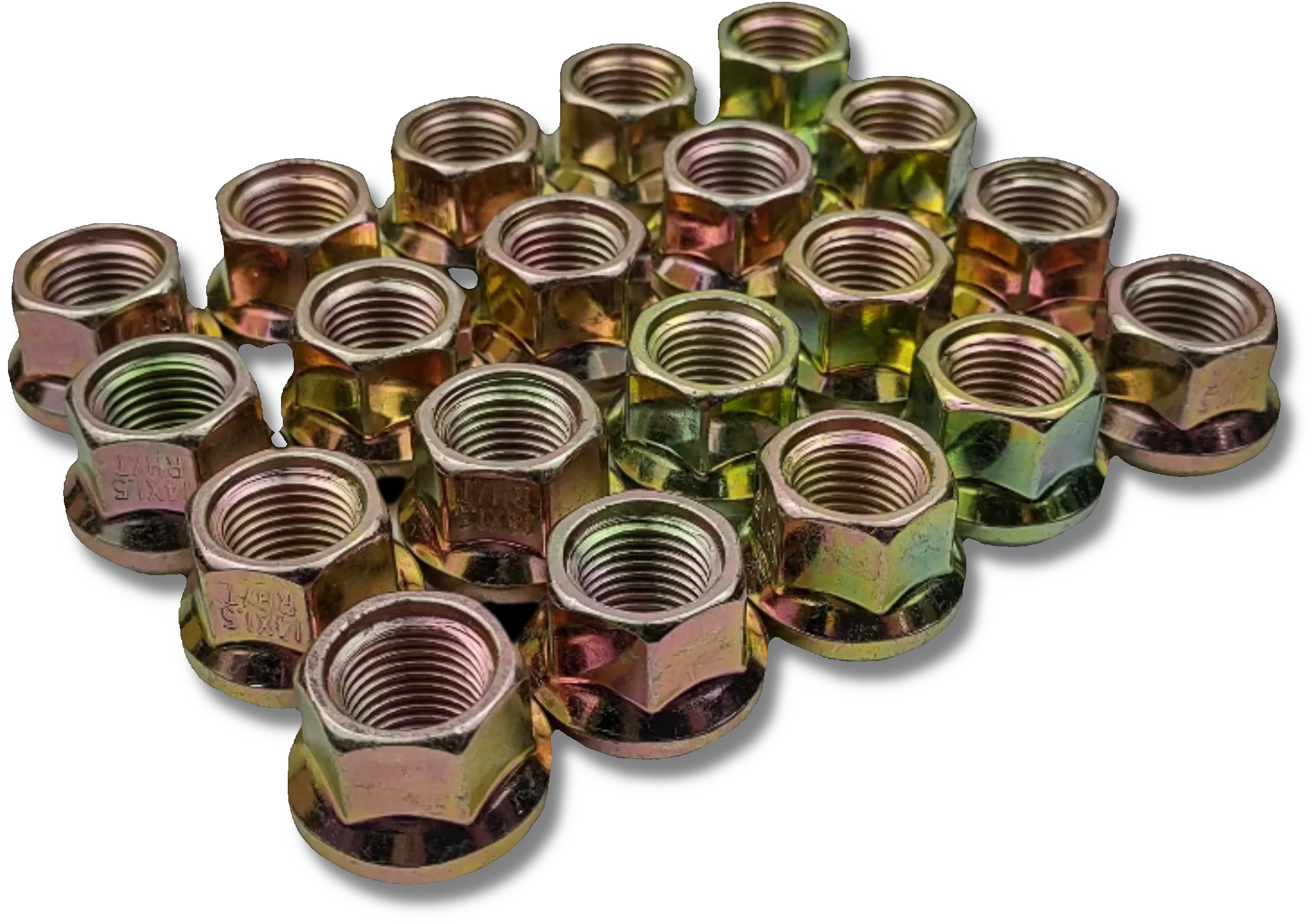 Steel Open-Ended M14x1.5 Lug Nuts for Vintage Porsche Cars