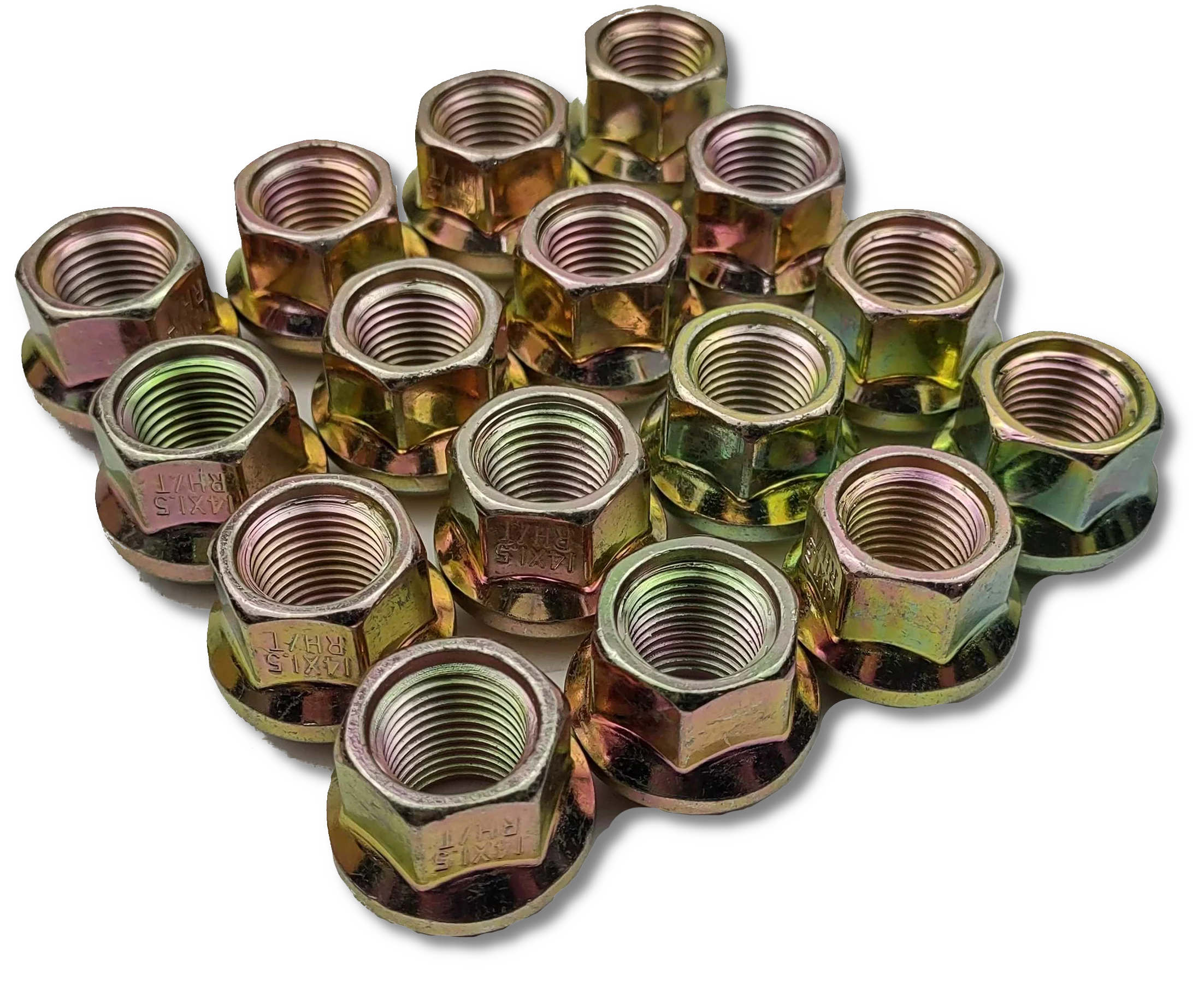 Steel Open-Ended M14x1.5 Lug Nuts for Vintage Porsche Cars - Image 2